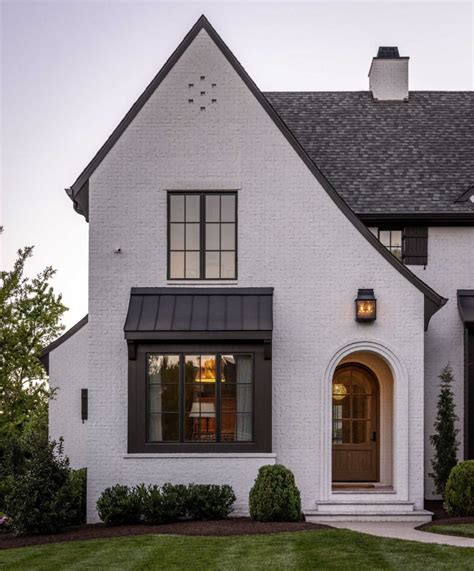 modern tudor exterior|updating a tudor exterior.